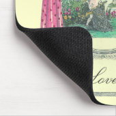 Vliegend hart - Mousepad Muismat (Hoek)