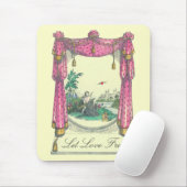 Vliegend hart - Mousepad Muismat (Met muis)
