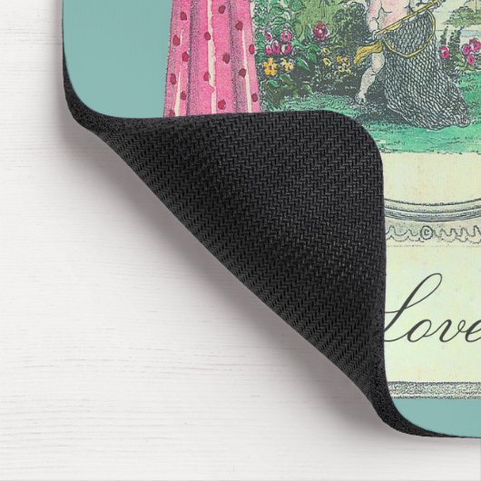 Vliegend hart - Mousepad Muismat (Hoek)