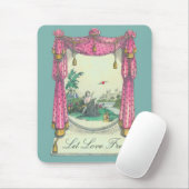 Vliegend hart - Mousepad Muismat (Met muis)