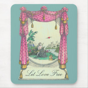 Vliegend hart - Mousepad Muismat