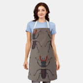 Vliegend Hert Minimalistisch Insect Schort (Gedragen)
