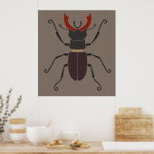 Vliegend Hert Poster (Keuken)