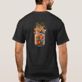 "Vliegend het Leven T-Shirt – Motiverende tee (Achterkant)