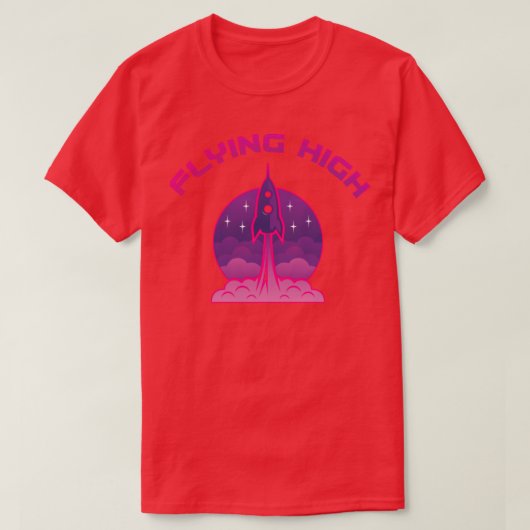 vliegend huis t-shirt (Design voorkant)