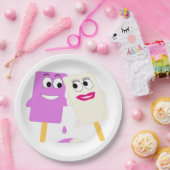 VLIEGEND IJS PAPIEREN BORDJE (Feest)