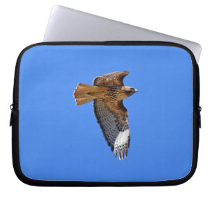 Vliegend Juvenile Red-Tailed Hawk Wildlife Sleeve