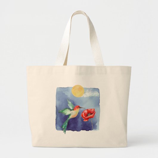 vliegend juweel grote tote bag (Voorkant)