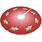 Vliegend kerstvarken kerstboom rok (Gekanteld)