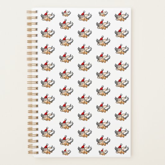 Vliegend kerstvarken planner (Voorkant)