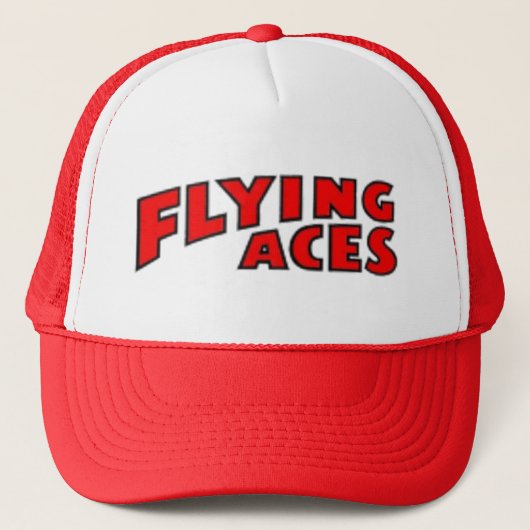 Vliegend Logo Rood Pet (Voorkant)