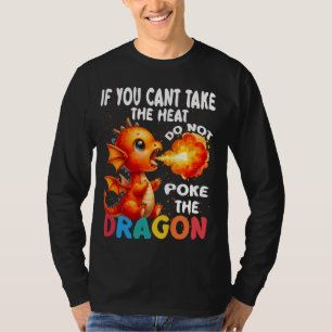 Vliegend Mythisch Wezen Cool Dragon Kinder Peuter T-shirt