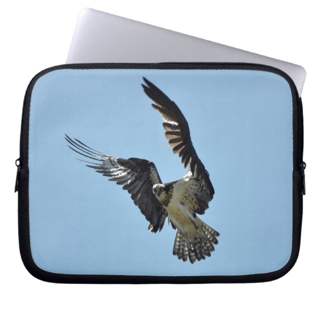 Vliegend Osprey Raptor Wildlife Sleeve (Voorkant)