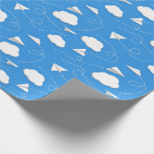 vliegend papier vliegtuigen gezwollen wolken ELKE (Hoek)