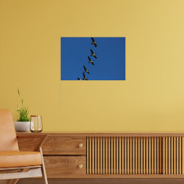 Vliegend Poster