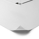 vliegend poster - 24 x 32 inch (Hoek)