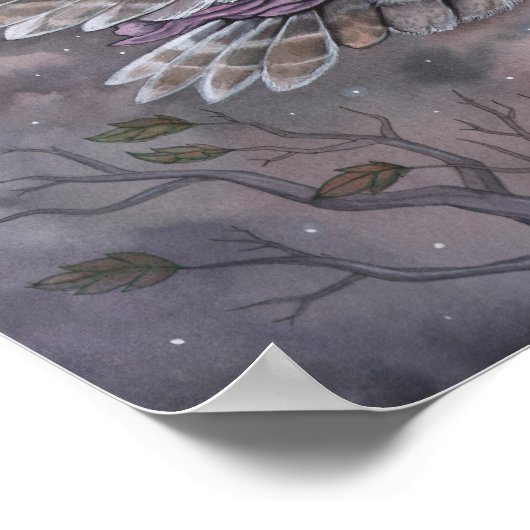 Vliegend Poster met vaste grond en zweep Fantasy (Hoek)