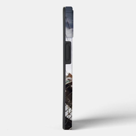 vliegend schip op het station Preston Case-Mate iPhone Case (Achterkant / Rechts)