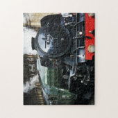 vliegend schip op het station Preston Legpuzzel (Verticaal)