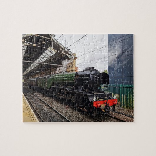 vliegend schip op het station Preston Legpuzzel (Horizontaal)