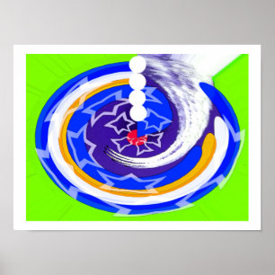 Vliegend succes poster