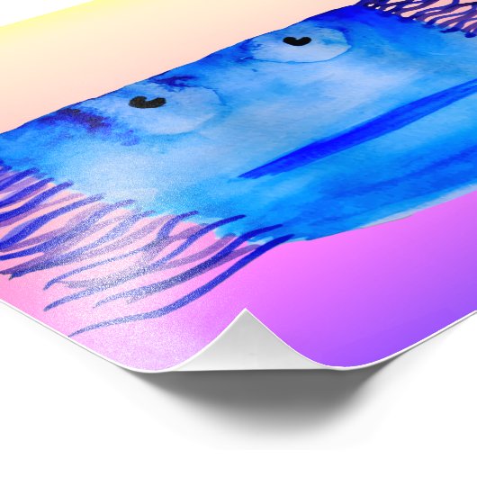 Vliegend tapijt fotopapier (satijn) foto afdruk (Hoek)