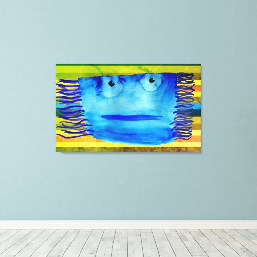 Vliegend tapijt Single Print Wandkunst (Insitu (Houten vloer))