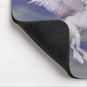 Vliegend Unicorn over regenboogdromen Fantasy Hors Muismat (Hoek)