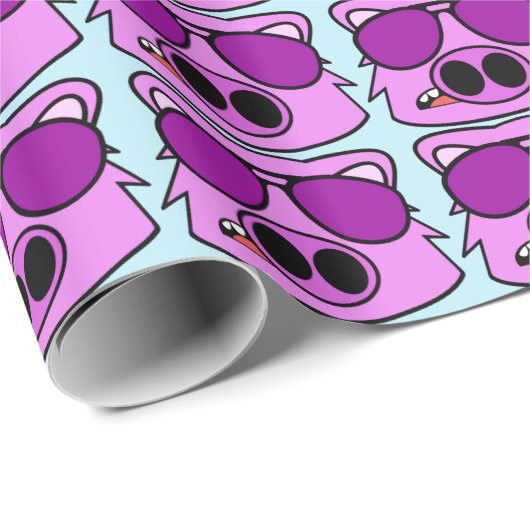 vliegend varken cadeaupapier (Rol Hoek)