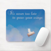 vliegend varken - het is nooit te laat om je vleug muismat (Met muis)