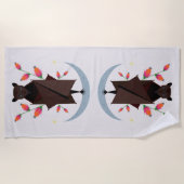 Vliegend varken strandlaken (Voorkant)