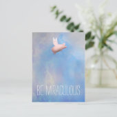 Vliegend varken - Wees wonderbaarlijk briefkaart (Staand voorkant)