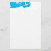 vliegend varkenspapier briefpapier (Voorkant)