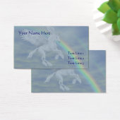 Vliegend Visitekaartje voor eenhoornpaarden (Bureau)