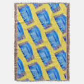 Vliegend vloerkleed gooi deken (Voorkant Verticaal)