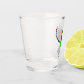 Vliegend vogelglas shot glas (Links)