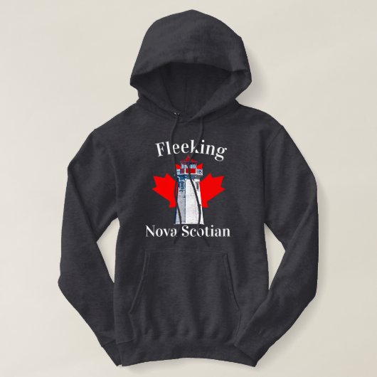 Vliegend vuurtoren van Nova Scotian Halifax Dartmo Hoodie (Design voorkant)