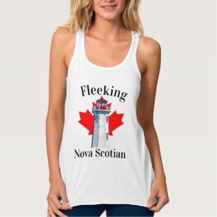 Vliegend vuurtoren van Nova Scotian Halifax Dartmo Tanktop
