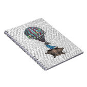 Vliegend Zebra Notitieboek (Rechterzijde)