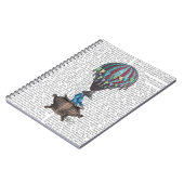 Vliegend Zebra Notitieboek (Linkerzijde)