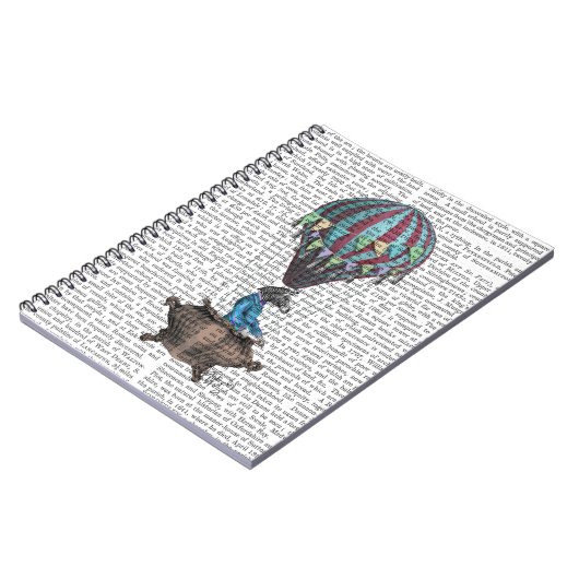 Vliegend Zebra Notitieboek (Linkerzijde)