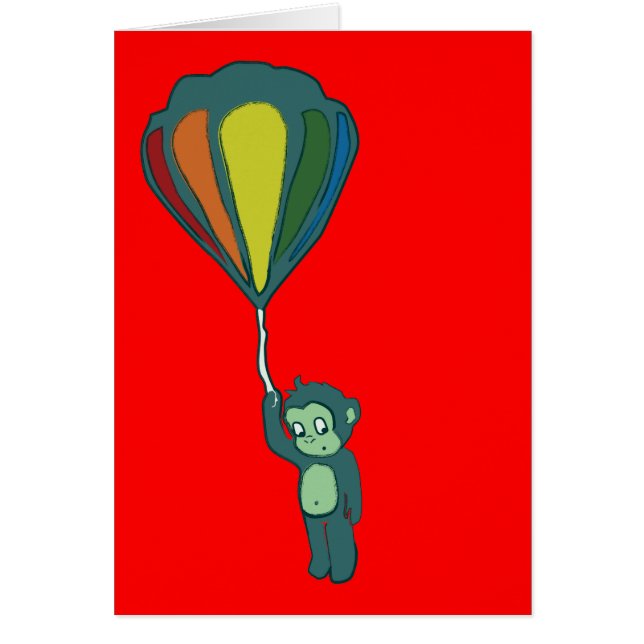 vliegende aap : luchtballon (Voorkant)