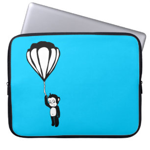 vliegende aap : luchtballon laptop sleeve