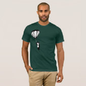 vliegende aap : luchtballon t-shirt (Voorkant volledig)
