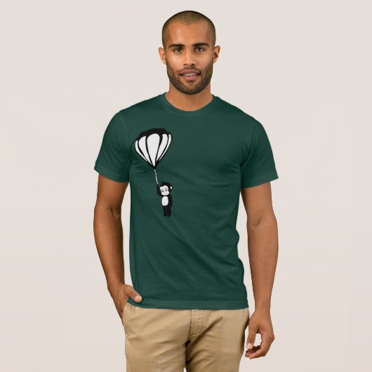vliegende aap : luchtballon t-shirt (Voorkant volledig)