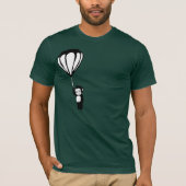 vliegende aap : luchtballon t-shirt (Voorkant)
