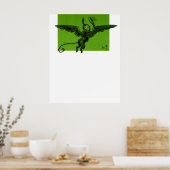Vliegende Aap Poster (Keuken)