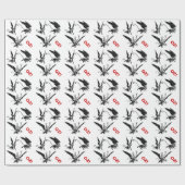 Vliegende aap! Tovenaar van het Man van de Tin van Cadeaupapier (Vlak)