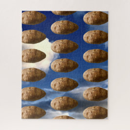 Vliegende Aardappelen Ruimte Aardappel Invasie Legpuzzel