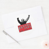 Vliegende Aces Transparante Sticker (Envelop)